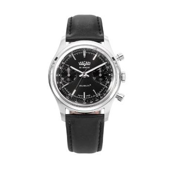 Vulcain Chronograph 70's - Black - Black Plain