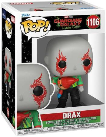 Figura Funko POP! GOTG Holiday Special - Drax (Bobble-head)