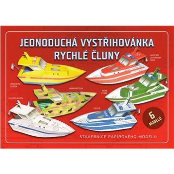 Jednoduchá vystřihovánka rychlé čluny: Stavebnice papírového modelu (8594168990980)