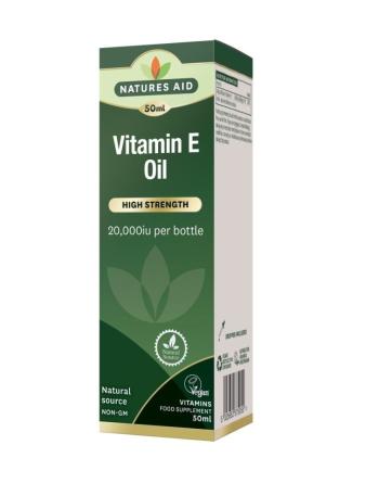 Natures Aid Tekutý Vitamin E 50 ml