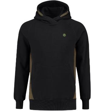 Korda mikina team korda hoodie black černá -velikost l