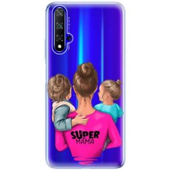 iSaprio Super Mama - Boy and Girl pro Honor 20 (smboygirl-TPU2_Hon20)