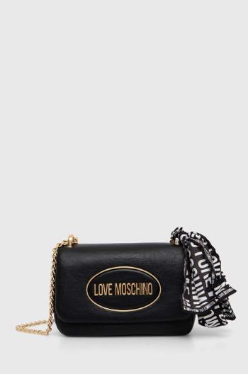 Kabelka Love Moschino černá barva, JC4032PP1LLE100A