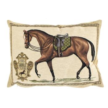 Gobelínový polštář Kůň Saddle Club - 45*15*31cm EVHKPZG