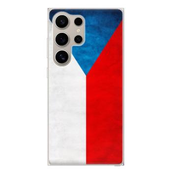 Odolné silikonové pouzdro iSaprio - Czech Flag - Samsung Galaxy S24 Ultra