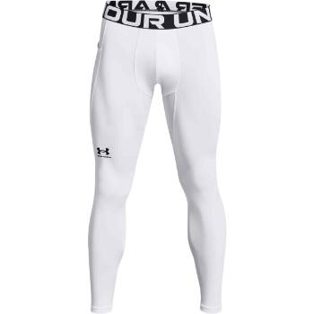 Under Armour ARMOUR LEGGINGS Pánské legíny, bílá, velikost