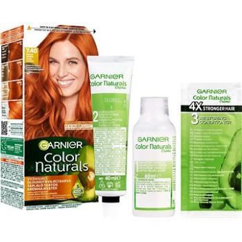 GARNIER Color Naturals Permanentní Barva Na Vlasy 7.40+ Vášnivá Měděná (3600541264137)