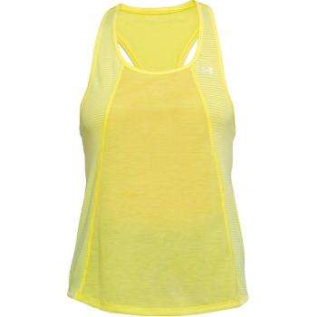 Dámské tílko Under Armour Threadborne Fashion Tank  Tokyo Lemon Full Heather  XL