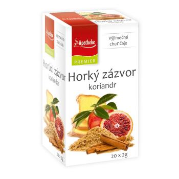 Apotheke Horký zázvor a koriandr nálevové sáčky 20x2 g