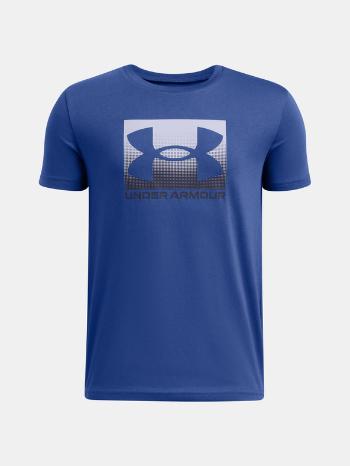 Under Armour UUA B Boxed Sports Update SS Triko dětské Modrá