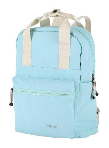 Travelite Basics Canvas Backpack Light blue