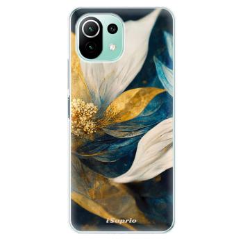 Odolné silikonové pouzdro iSaprio - Gold Petals - Xiaomi Mi 11 Lite