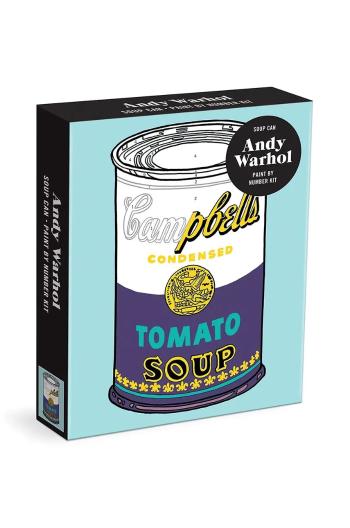 Sada na malování podle čísel Galison Andy Warhol Soup Can