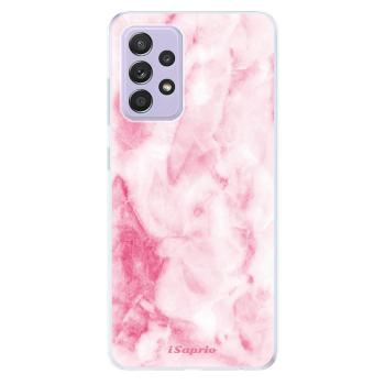 Odolné silikonové pouzdro iSaprio - RoseMarble 16 - Samsung Galaxy A52/A52 5G