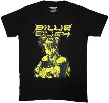 Billie Eilish Tričko Illustration Unisex Black M