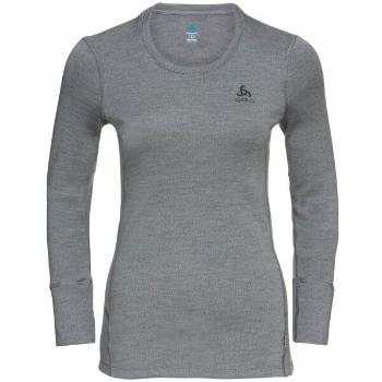 Odlo W BL TOP CREW NECK L/S MERINO260 Dámské Merino triko, tmavě šedá, velikost