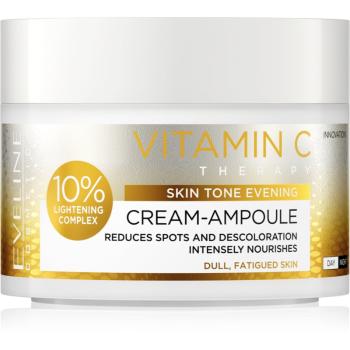 Eveline Cosmetics Cream-Ampoule Vitamin C intenzivní krém redukující začervenání pleti 50 ml