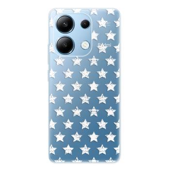 Odolné silikonové pouzdro iSaprio - Stars Pattern - white - Xiaomi Redmi Note 13