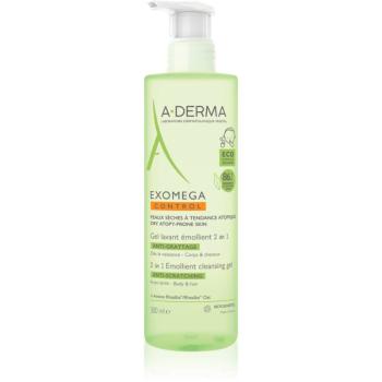 A-Derma Exomega Control gel de duș pentru piele uscata spre atopica 500 ml