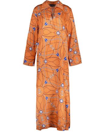 ŠATY GANT D2. SAILING PRINT DRESS APRICOT ORANGE