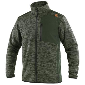 Canis (CXS) Pánská mikina CXS 4ENVI HAMPTON - Khaki | 2XL