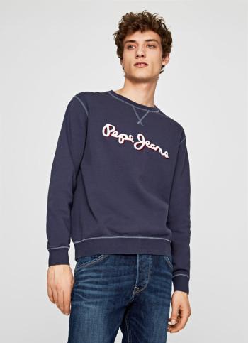 Pepe Jeans pánská modrá mikina Lamont - XL (584)