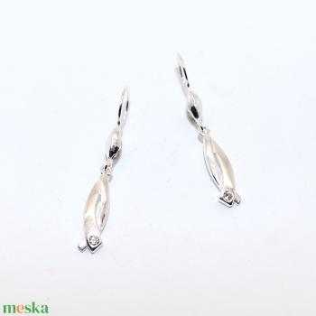 Ezüst női fülbevaló pár (F.43)