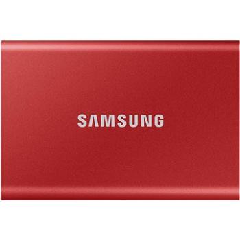 Samsung Portable SSD T7 500GB červený (MU-PC500R/WW)