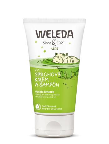 Weleda 2v1 Veselá limetka sprchový krém a šampon 150 ml