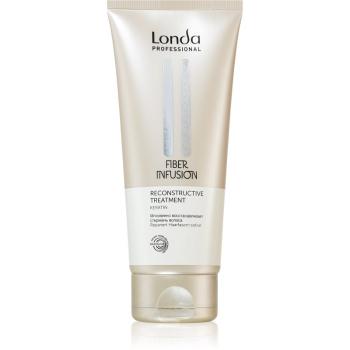 Londa Professional Fiber Infusion In-Salon Reconstructive Treatment obnovující maska pro poškozené vlasy s keratinem 200 ml