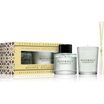 The Somerset Toiletry Co. Naturally European Mini Diffusser & Candle Set dárková sada