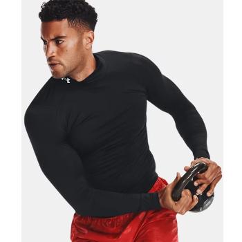 Under Armour UA HG Armour Comp Mock LS-BLK - XL
