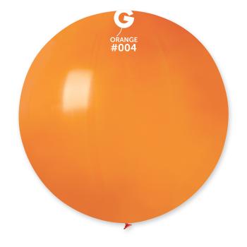 Svet balonku Kulatý pastelový balónek 80 cm oranžový