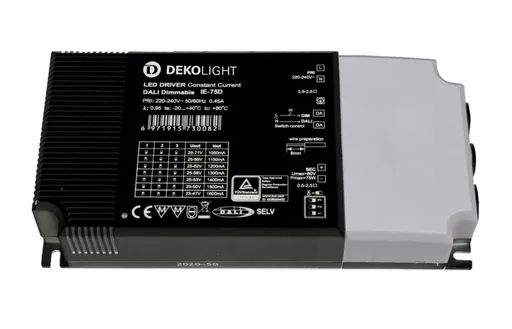 Light Impressions Deko-Light napájení BASIC, DIM, Multi CC, IE-75D konstantní proud 1050-1600 mA IP20 stmívatelné 25-70V DC 26,00-75,00 W 862194