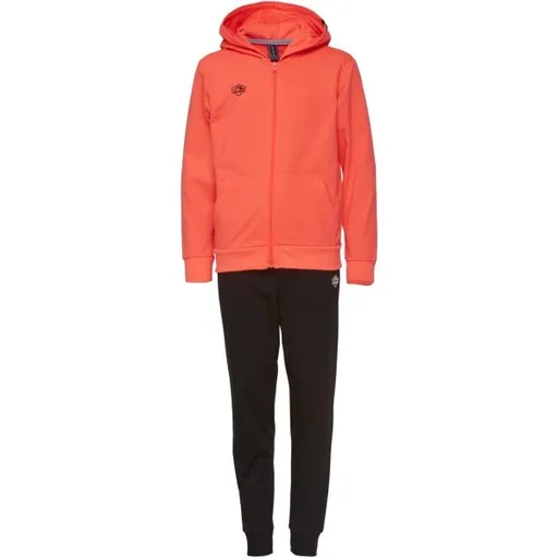 Lewro METYN Dívčí tepláková souprava, lososová, velikost 140-146