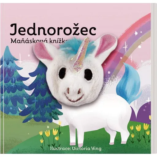 Maňásková knížka jednorožec