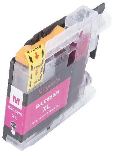 BROTHER LC-525-XL - kompatibilní cartridge, purpurová, 1300 stran