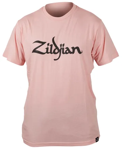 Zildjian Classic Logo Tee Pink Lg