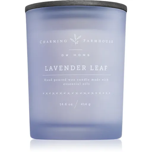 DW Home Charming Farmhouse Lavender Leaf vonná svíčka 414 g