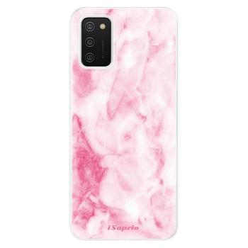 Odolné silikonové pouzdro iSaprio - RoseMarble 16 - Samsung Galaxy A02s