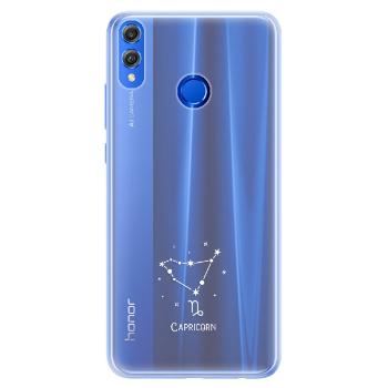 Silikonové pouzdro iSaprio - čiré - Kozoroh - Huawei Honor 8X