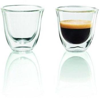 De'Longhi Sada sklenic Espresso 2x 90 ml (2 glass ESPR. 60ML)