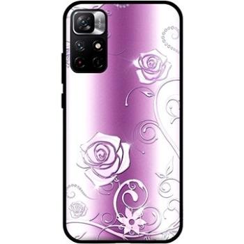 TopQ Xiaomi Redmi Note 11 silikon Abstract Roses 67366 (Sun-67366)