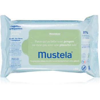 Mustela Bébé Cleansing Wipes vlhčené čisticí ubrousky pro děti 60 ks