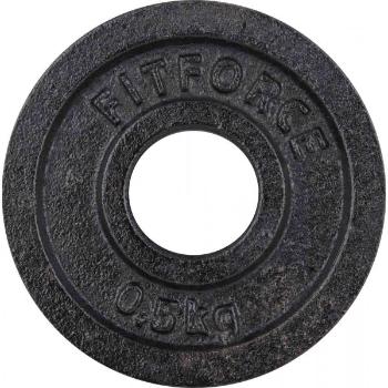 Fitforce PLB 0,5 KG x 30 MM Nakládací kotouč, černá, velikost