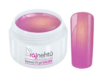 Ráj nehtů Barevný UV gel GOLDEN - Jenny Violet - 5ml