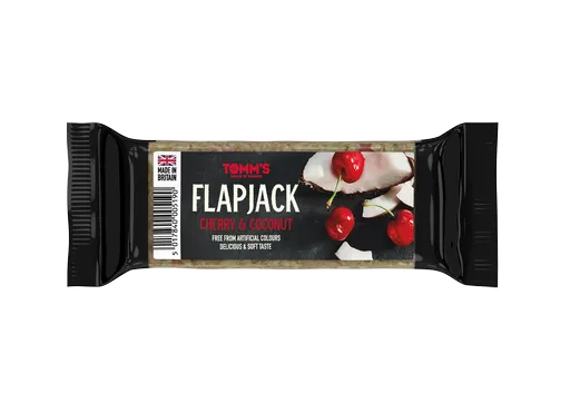 TOMMS Flapjack Cherry & coconut 100 g