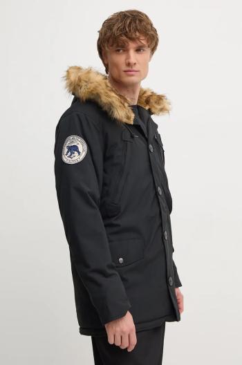 Bunda Alpha Industries Polar Jacket 123144 03 pánská, černá barva, zimní