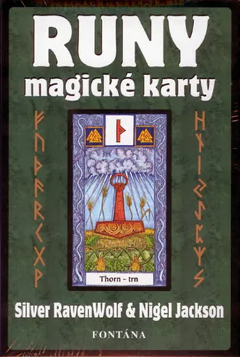 Runy - magické karty - Silver RavenWolf, Nigel Jackson