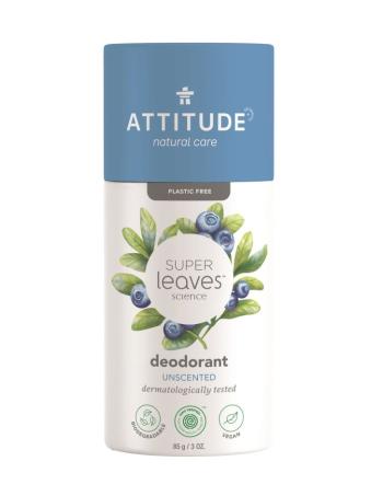 ATTITUDE Super leaves Přírodní tuhý deodorant bez vůně 85 g